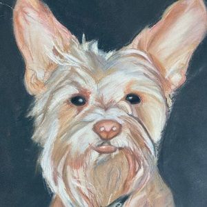 Dog Pastel Art by McGlamorous